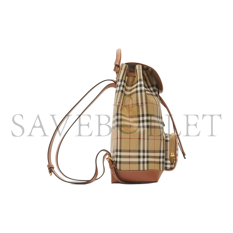 Bv*b*rry plaid backpack 81097971 (37*24*13cm)